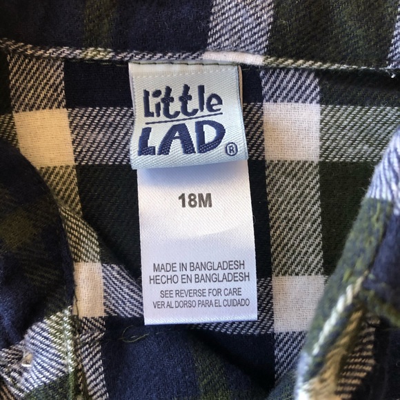 Baby Vest/Flannel Combo - Picture 4 of 4